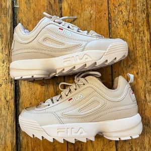 Dusty Rose Fila Distruptors